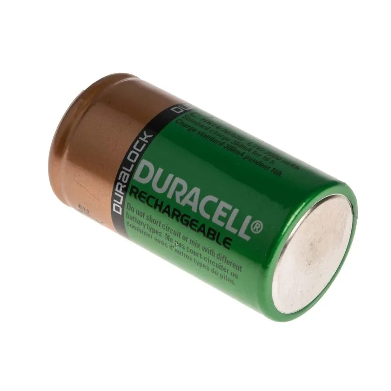 Duracell NiMH Rechargeable C Battery 2.2Ah, 1.2V, Cylindrical DC1400