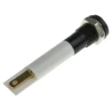 RS PRO Orange Panel Mount Indicator, 21.6V dc, 26.4 V dc, 20mA, IP67 Protection, Flush Bezel 843-2506