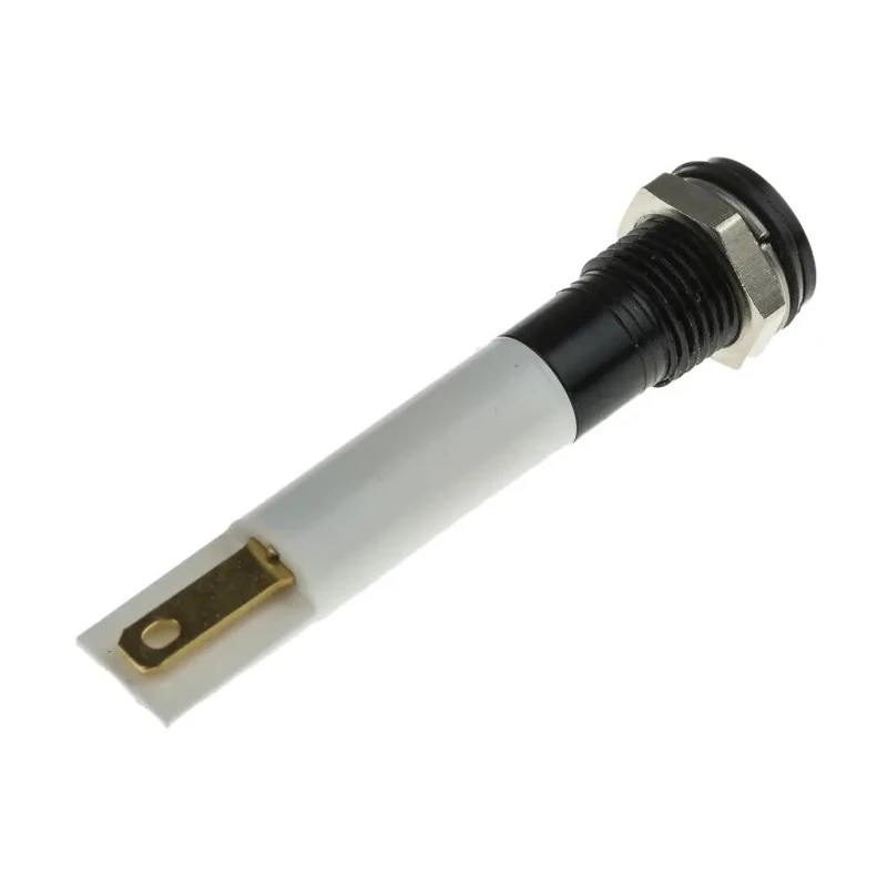 RS PRO Orange Panel Mount Indicator, 21.6V dc, 26.4 V dc, 20mA, IP67 Protection, Flush Bezel 843-2506