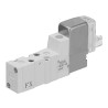 SMC Pneumatic Solenoid Valve 4/2 NC Solenoid 24V DC Die Cast Aluminium Body SYJ7000