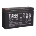 Fiamm 6 V Faston F1 Sealed Lead Acid Battery 12 Ah AGM 50mm x 99 mm FG11201