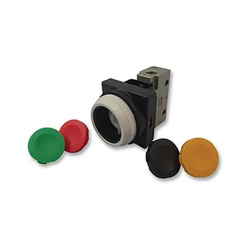 SMC Push Button Mechanical Valve VM100 Series, 1/8 in NPT Port Size, Zinc Die Cast Alloy Body, 1 MPa Pressure, III B Model 