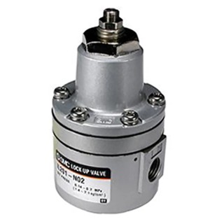 SMC Pneumatic Manual Control Valve IL Series NPT 1/4 in, Aluminium Alloy Body, 2/2 Valve Function, 1 Mpa Pressure IL201-N02