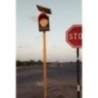 CE AMBERRED Solar Led Traffic Blinker For Highway (NHAI Specifications) 12V 5 Watt