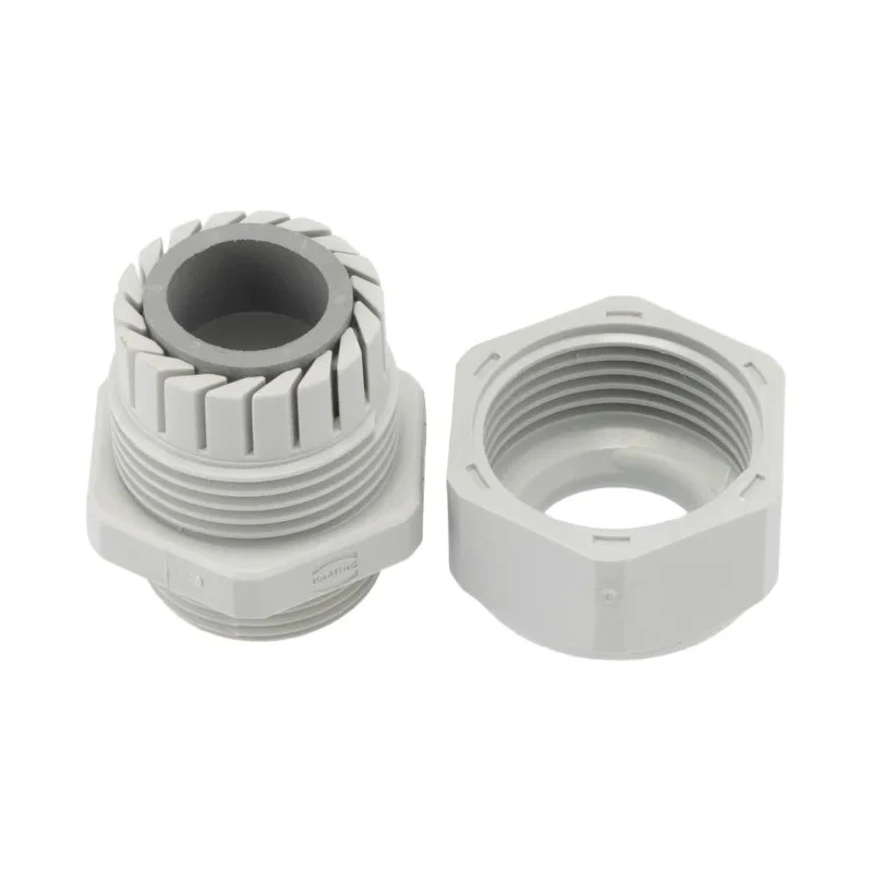 HARTING Han CGM-P Series Thermoplastic Grey Cable Gland M25 Thread 9 mm-16 mm IP68 19000005190