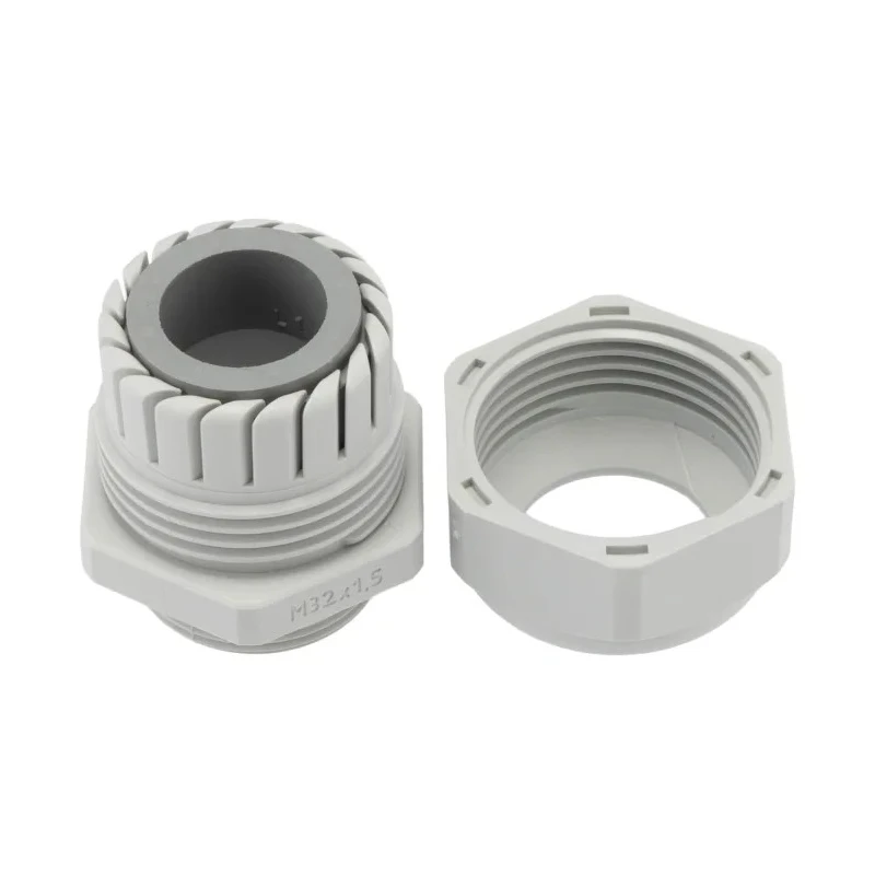 HARTING Han CGM-P Series Grey Thermoplastic Cable Gland M32 Thread 13 mm Min. 18 mm Max. IP68 19000005194