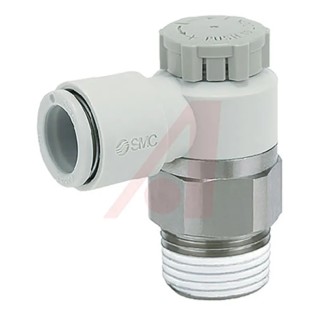 SMC AS Series Flow Controller Speed Controller R Tube Metal Body Elbow 1 MPa Maximum Pressure AS2201F-01-01