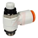 SMC AS Series Flow Controller Speed Controller, Inlet Male Threaded UNI Tube AS2201F-U01-07