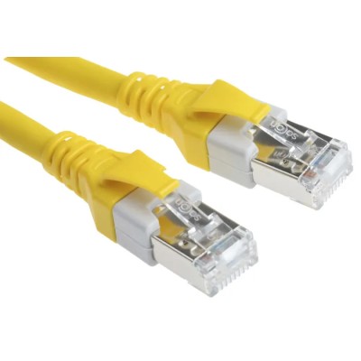 HARTING HARTING RJ Industrial Cat5e Shielded Ethernet Cable 20 m Yellow Polyurethane Jacket Cat5e