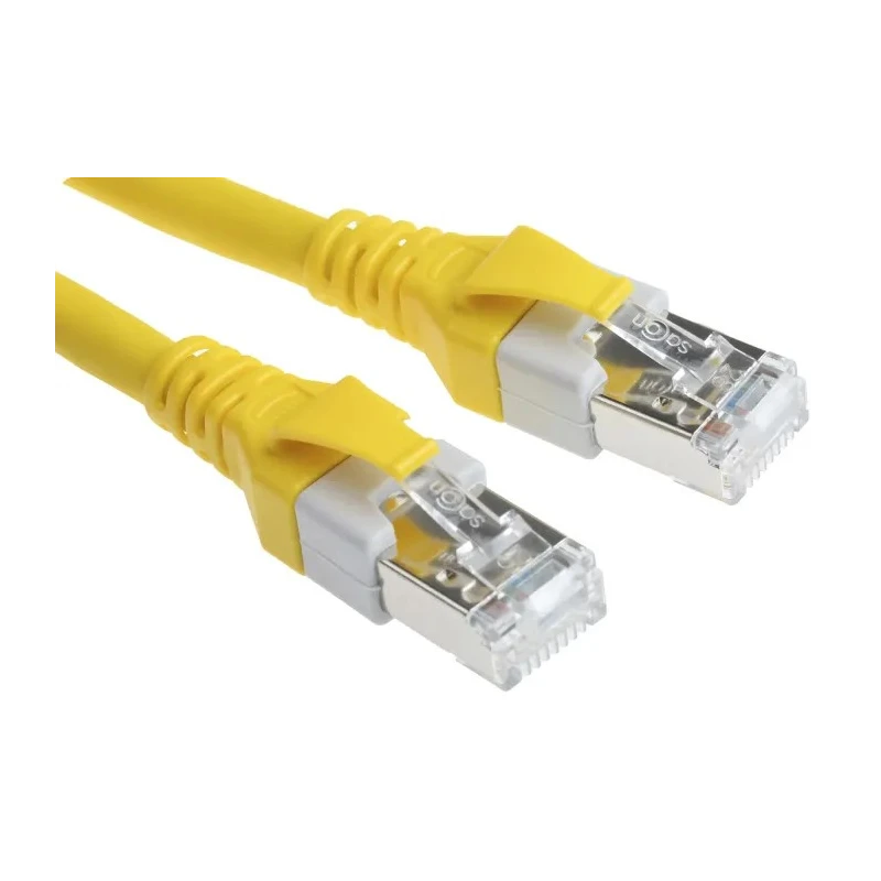 HARTING HARTING RJ Industrial Cat5e Shielded Ethernet Cable 20 m Yellow Polyurethane Jacket Cat5e