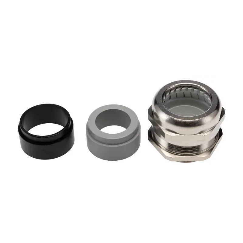 HARTING Metallic Metal Cable Gland Han CGM-M Series M40 Thread, 20 mm Min, 32 mm Max, IP68 19000005099