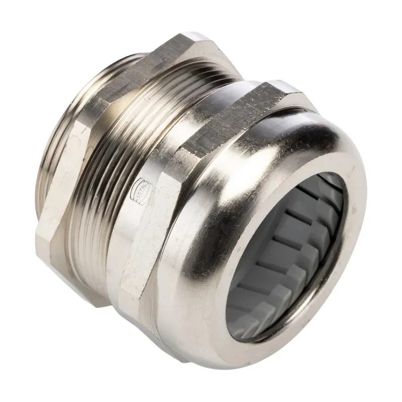 HARTING Metallic Metal Cable Gland Han CGM-M Series M40 Thread, 20 mm Min, 32 mm Max, IP68 19000005099