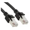 HARTING Industrial Cat5e Shielded Ethernet Cable, 10 m, Black, RJ45 Male to RJ45 Male Low Smoke Zero Halogen Cat5e