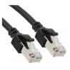 HARTING Industrial Cat5e Shielded Ethernet Cable, 10 m, Black, RJ45 Male to RJ45 Male Low Smoke Zero Halogen Cat5e