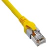 HARTING Cat5e Ethernet Cable 600 mm Yellow Shielded Polyurethane RJ45 Male to RJ45 Male 09474747005