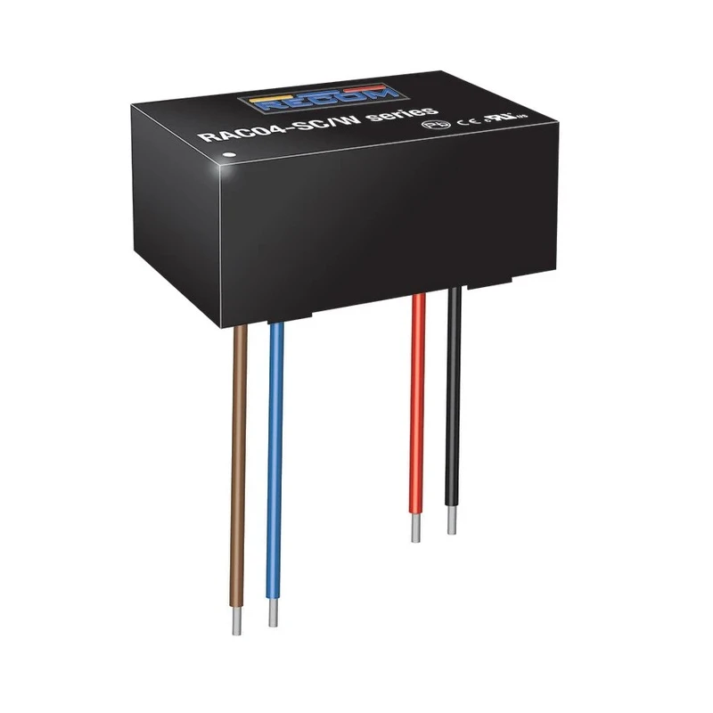 Recom Switching Power Supply 24 V DC, 4 W, 80 - 264 V AC Input, Through Hole Mount RAC04-24SC/W