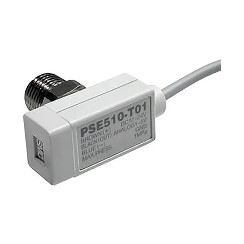 SMC Pneumatic Pressure Switch Compound Type with 1/8 in Port Size 24V DC, 15mA Current, LED Indicator PSE543-N01