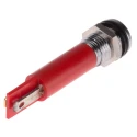 RS PRO Red Panel Mount Indicator 110V AC 6mA IP67 Prominent Bezel IP67