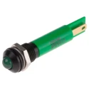 RS PRO Green Panel Mount Indicator 220V AC 3mA IP67 Prominent Bezel 846-2847