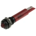 RS PRO Red Panel Mount Indicator 220V AC 3mA IP67 Prominent Bezel IP67