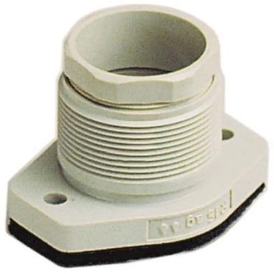HARTING Industrial Circular Connector Housing, Screw Mount, 20.5 mm Socket, Female Contact, Rated, Polymer, R15 Series IP65