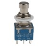 RS PRO Push Button Switch Latching PCB Mount DPDT 12.2 mm Cutout 24V dc 250V ac 846-6732