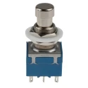 RS PRO Push Button Switch Latching PCB Mount DPDT 12.2 mm Cutout 24V dc 250V ac 846-6732