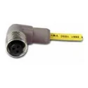 Eaton Female 4 Way Right Angle to Unterminated Sensor Actuator Cable 10m Jacket Polyvinyl Chloride Grey 136284 CSDR4A4CY2210