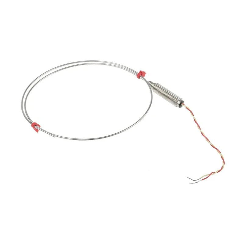 RS PRO Mineral Insulated Type K Thermocouple 500 mm Length, 1.5 mm Diameter, 1100 °C Maximum Temperature 847-1090