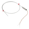 RS PRO Type K Mineral Insulated Thermocouple 1.5mm Diameter, 500mm Length, 1100°C Max 847-1144