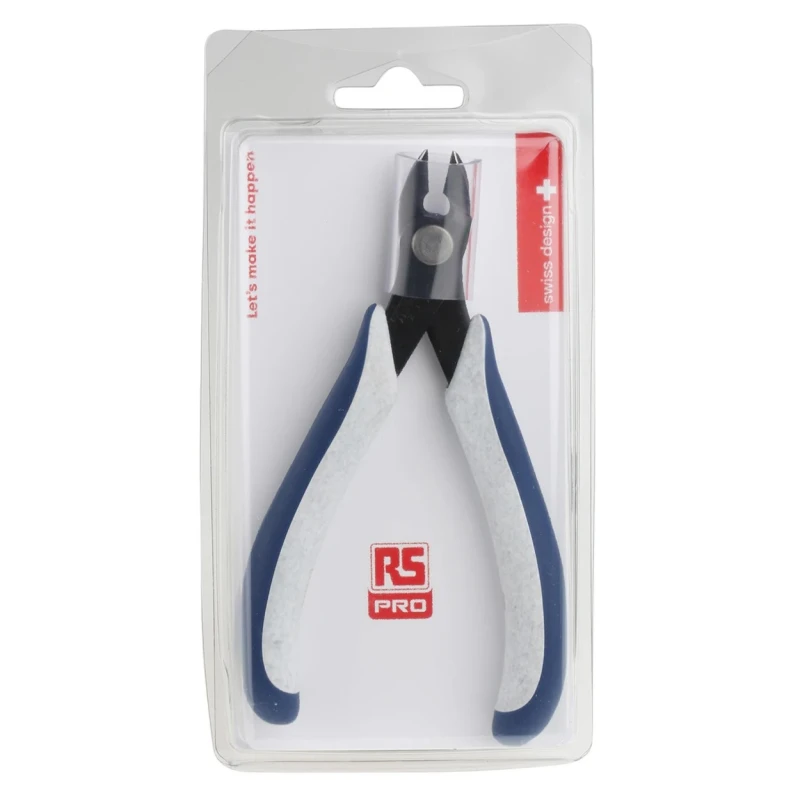 RS PRO ESD Safe Flush Side Cutter 150mm Overall Length, 24mm Jaw Length, Carbon Steel Jaw, Model 847-2951