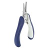ideal-tek Flat Nose Plier, Serrated Jaw, Stainless Steel, Comfort Grip Handle, 145mm Overall Length, 30mm Jaw E6014.CRBG