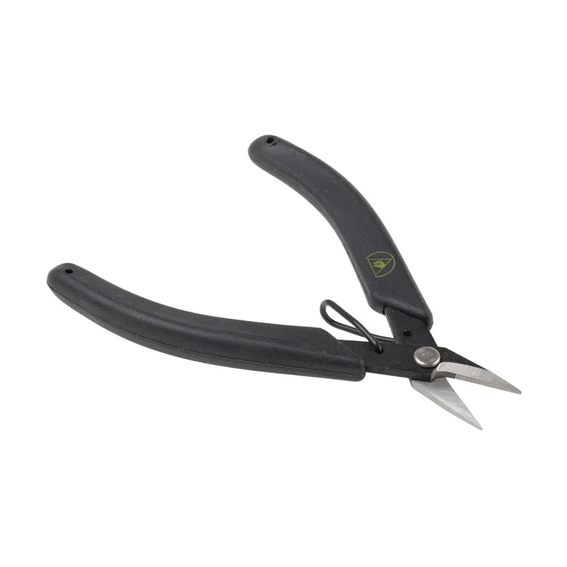 RS PRO ESD Safe Angle Fibre Optic Cutter Scissor, Carbon Steel Jaw, 145mm Length 847-2961