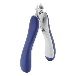 ideal-tek Flush ESD Safe Side Cutter Steel Jaw Bi-Metal Handle 123mm Length E351TX.CRBG