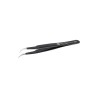 ideal-tek 115mm Stainless Steel Curved Fine ESD Safe Anti-Magnetic Tweezer 7A.SANEB