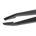 ideal-tek Polyamide 115mm Plastic Flat ESD Safe Tweezer 709.CF