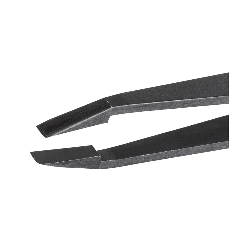 ideal-tek Polyamide 115mm Plastic Flat ESD Safe Tweezer 709.CF