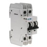 RS PRO xEffect Miniature Circuit Breaker 2-Pole 10A Type C 415V AC 60V DC 10 kA Breaking Capacity 102167 FAZ-C10/2-NA