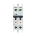 RS PRO xEffect Miniature Circuit Breaker 2-Pole 10A Type C 415V AC 60V DC 10 kA Breaking Capacity 102167 FAZ-C10/2-NA