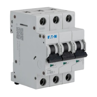 Eaton xEffect Miniature Circuit Breaker, 3-Pole, 32A, Type B, 415V AC, 10 kA Breaking Capacity 278850 FAZ-B32/3