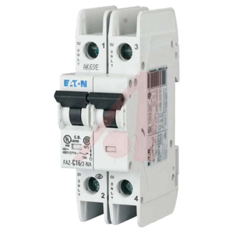 Eaton xEffect Miniature Circuit Breaker, 2-Pole, 3A, Type D, 415V AC, 10 kA Breaking Capacity 102181 FAZ-D3/2-NA