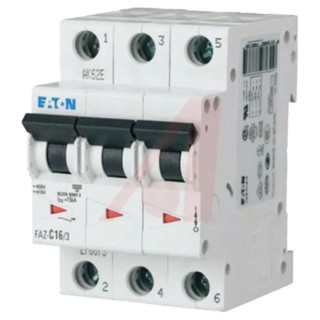 Eaton xEffect Miniature Circuit Breaker, 3-Pole, 25A, Type D, 415V AC, 10 kA Breaking Capacity 278898 FAZ-D25/3