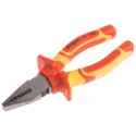 RS PRO Combination Plier 160mm Overall Insulated VDE 1000V Approved Chrome Vanadium Steel 847-3702