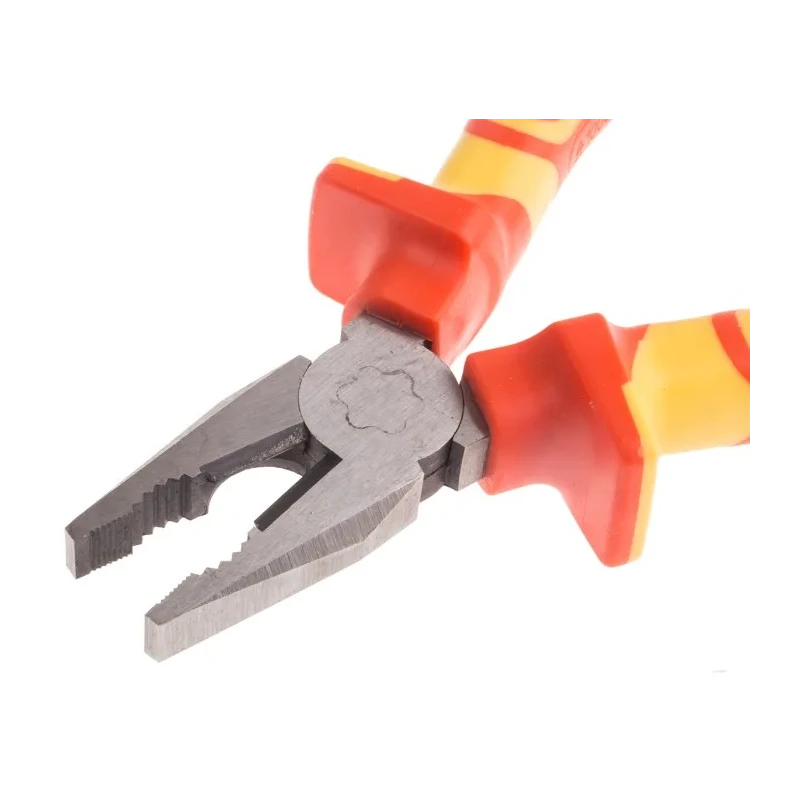 RS PRO Combination Plier 160mm Overall Insulated VDE 1000V Approved Chrome Vanadium Steel 847-3702