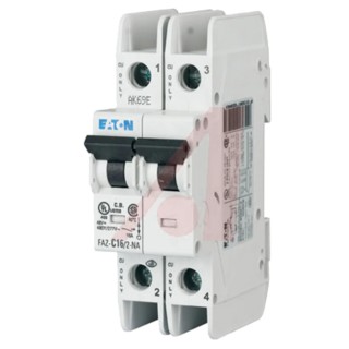 Eaton xEffect Miniature Circuit Breaker, 2-Pole, 5A, Type D, 415V AC, 10 kA Breaking Capacity 102183 FAZ-D5/2-NA