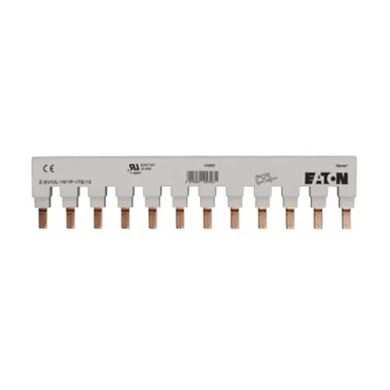 Eaton Contactor Bridge for use with FAZ-NA and FAZ-RT Miniature Circuit Breakers 104895 Z-SV/UL-16/2P-2TE/6