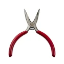 RS PRO Long Nose Plier Ergonomic Handle Chrome Vanadium Steel Polished 120mm 847-3765
