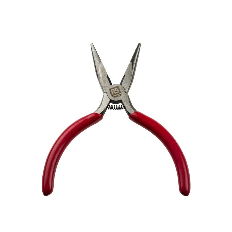 RS PRO Long Nose Plier Ergonomic Handle Chrome Vanadium Steel Polished 120mm 847-3765