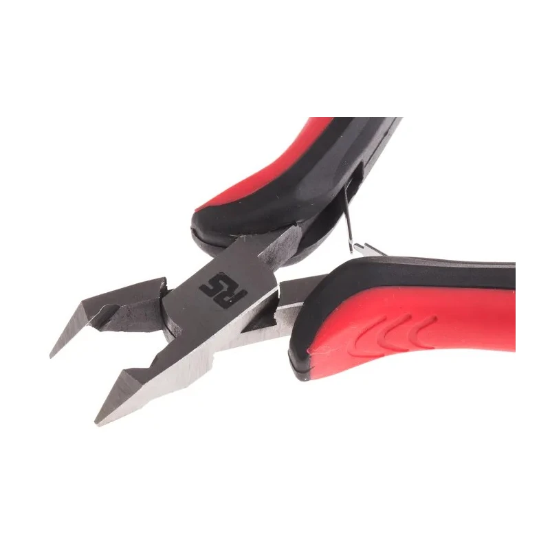 RS PRO Oblique Cutter Side Cutter Chrome Vanadium Steel Jaw Bi-Metal Handle 114mm 847-3780