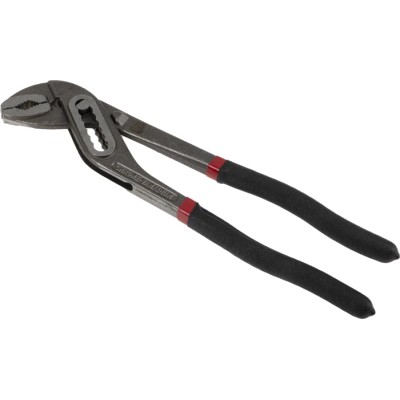 RS PRO 1-Piece Water Pump Plier, 170mm Overall Serrated Jaw PVC Grip VDE/1000V Approved 847-3778